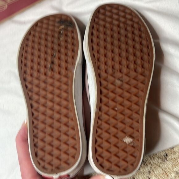 Vans Women’s Pink Suede/Canvas Old Skool Sneakers. Size 5.5. - Picture 6 of 7